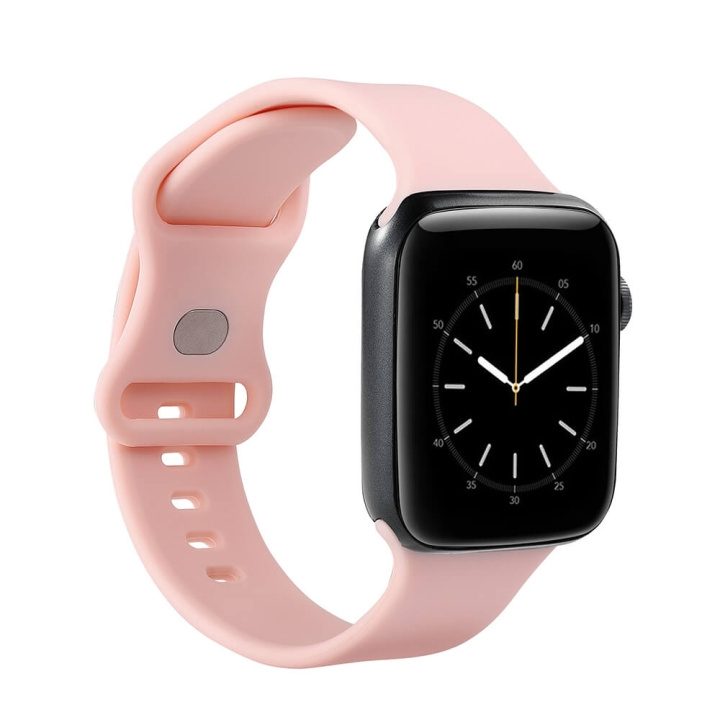 GEAR Watch Band Silicone Apple Watch 38/40/41mm Pink in the group Sport, leisure & Hobby / Smartwatch & Activity trackers / Accessories at TP E-commerce Nordic AB (C15824)