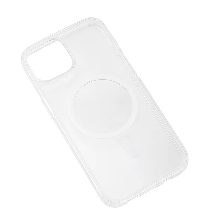 GEAR Phone Case TPU MagSeries Transparent - iPhone 13/14 in the group SMARTPHONE & TABLETS / Phone cases / Apple / iPhone 14 at TP E-commerce Nordic AB (C15832)