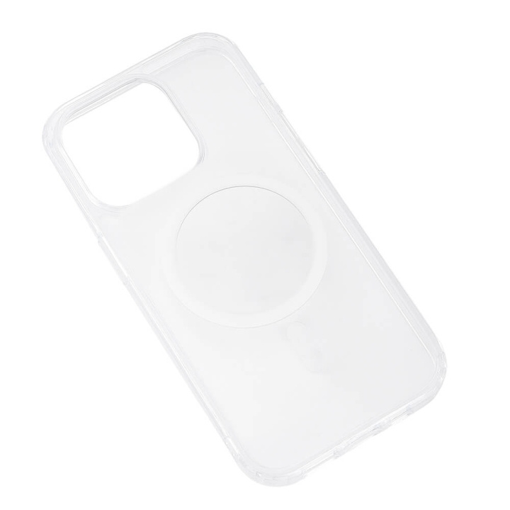 GEAR Phone Case TPU MagSeries Transparent - iPhone 14 Pro in the group SMARTPHONE & TABLETS / Phone cases / Apple / iPhone 14 at TP E-commerce Nordic AB (C15834)