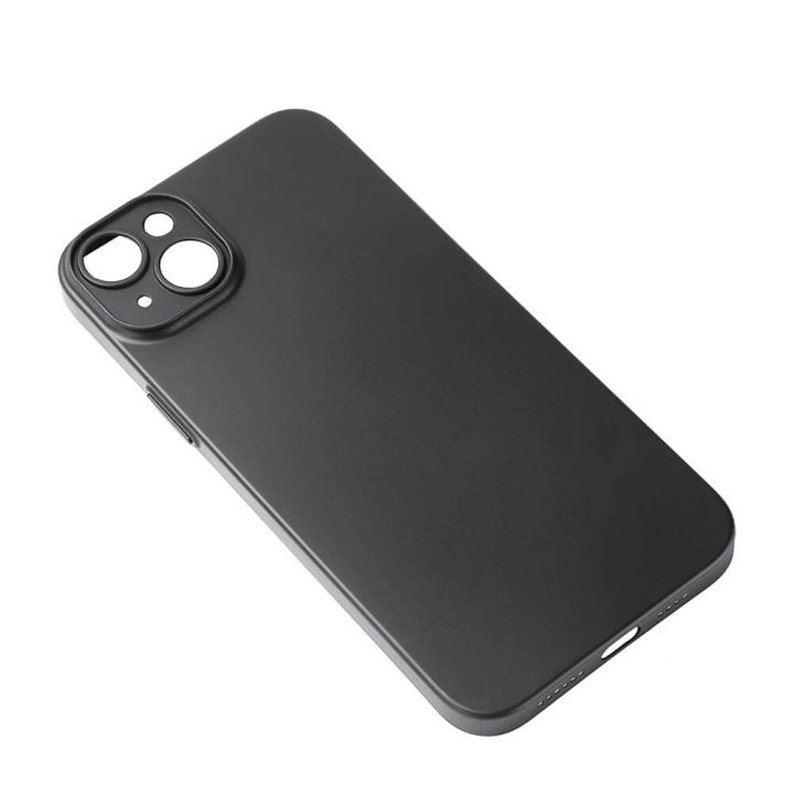 GEAR Phone Case Ultra Slim Black - iPhone 14 Plus in the group SMARTPHONE & TABLETS / Phone cases / Apple / iPhone 14 at TP E-commerce Nordic AB (C15837)