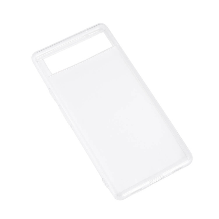 GEAR Phone Case TPU Transparent - Google Pixel 6a in the group SMARTPHONE & TABLETS / Phone cases / Google at TP E-commerce Nordic AB (C15840)