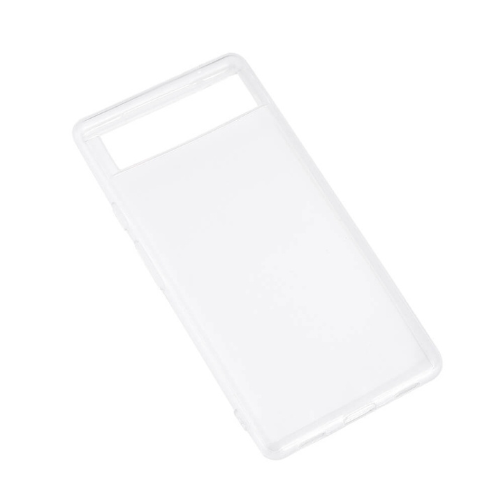 Gear Phone Case TPU Transparent - Google Pixel 6a in the group SMARTPHONE & TABLETS / Phone cases / Google at TP E-commerce Nordic AB (C15840)