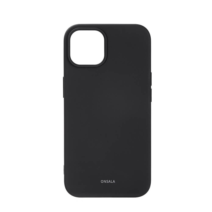 Onsala Phone Case Silicone Black - iPhone 13/14 in the group SMARTPHONE & TABLETS / Phone cases / Apple / iPhone 14 at TP E-commerce Nordic AB (C15845)