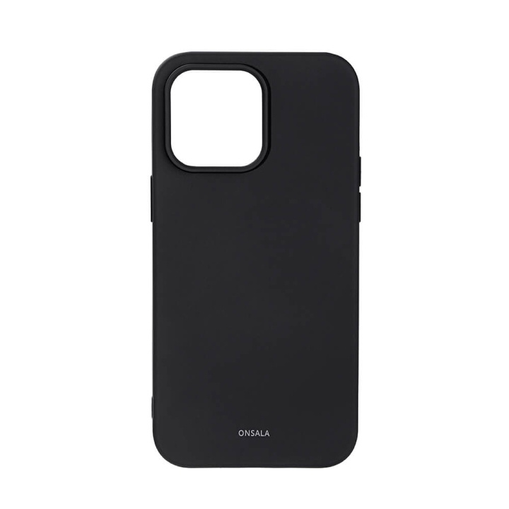 Onsala Phone Case Silicone Black - iPhone 14 Pro Max in the group SMARTPHONE & TABLETS / Phone cases / Apple / iPhone 14 at TP E-commerce Nordic AB (C15848)