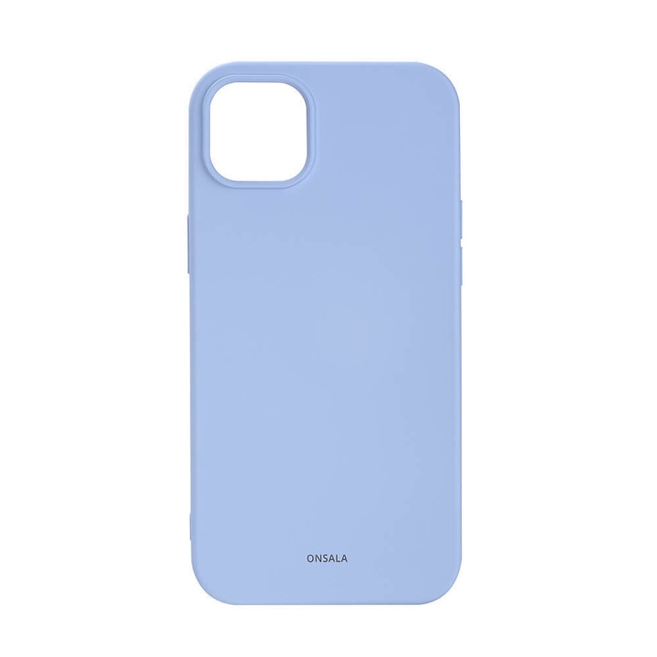 Onsala Phone Case Silicone Light Blue - iPhone 14 Plus in the group SMARTPHONE & TABLETS / Phone cases / Apple / iPhone 14 at TP E-commerce Nordic AB (C15854)