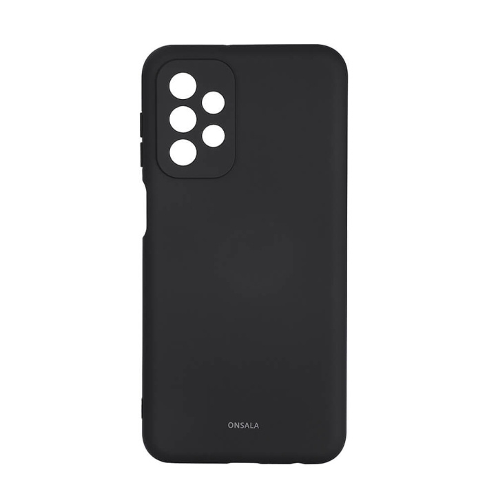 Onsala Phone Case Silicone Black - Samsung Galaxy A23 5G in the group SMARTPHONE & TABLETS / Phone cases / Samsung at TP E-commerce Nordic AB (C15867)