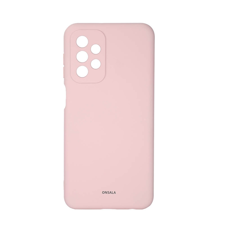 Onsala Wallet Case Silicone Chalk Pink - Samsung Galaxy A23 5G in the group SMARTPHONE & TABLETS / Phone cases / Samsung at TP E-commerce Nordic AB (C15868)
