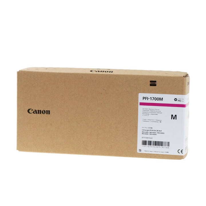 Canon Ink 0777C001 PFI-1700 Magenta in the group COMPUTERS & PERIPHERALS / Printers & Accessories / Ink & Toner / Ink cartridges / Canon at TP E-commerce Nordic AB (C15903)