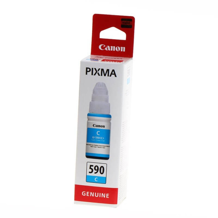 Canon Ink 1604C001 GI-590 Cyan in the group COMPUTERS & PERIPHERALS / Printers & Accessories / Ink & Toner / Ink cartridges / Canon at TP E-commerce Nordic AB (C15930)