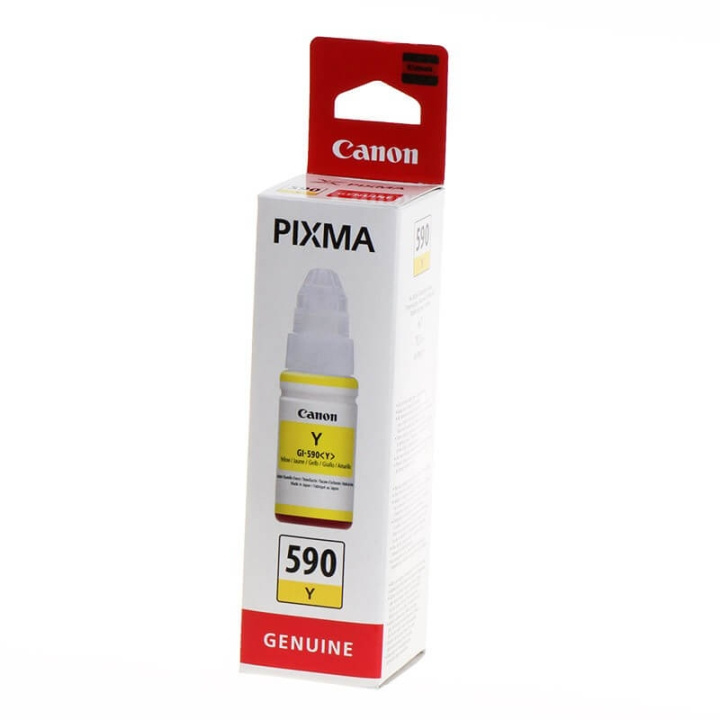 Canon Ink 1606C001 GI-590 Yellow in the group COMPUTERS & PERIPHERALS / Printers & Accessories / Ink & Toner / Ink cartridges / Canon at TP E-commerce Nordic AB (C15932)