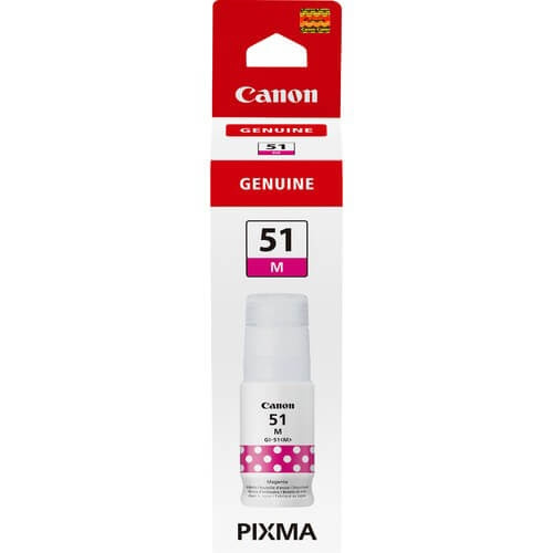Canon Ink 4547C001 GI-51 Magenta in the group COMPUTERS & PERIPHERALS / Printers & Accessories / Ink & Toner / Ink cartridges / Canon at TP E-commerce Nordic AB (C15946)