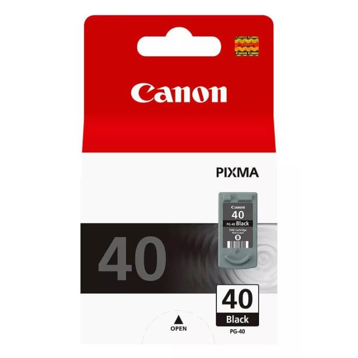 Canon Ink 0615B001 PG-40 Black in the group COMPUTERS & PERIPHERALS / Printers & Accessories / Ink & Toner / Ink cartridges / Canon at TP E-commerce Nordic AB (C15962)
