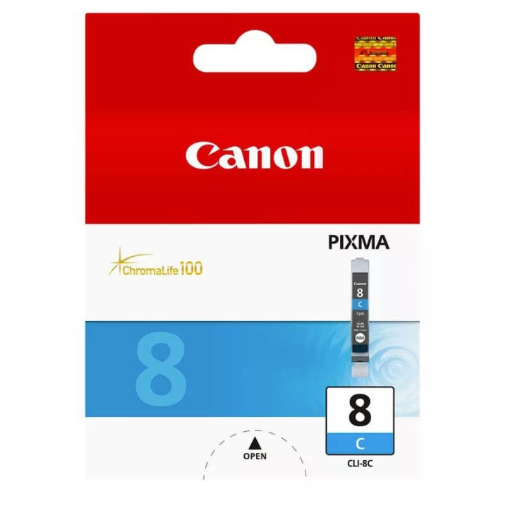 Canon Ink 0621B001 CLI-8 Cyan in the group COMPUTERS & PERIPHERALS / Printers & Accessories / Ink & Toner / Ink cartridges / Canon at TP E-commerce Nordic AB (C15968)