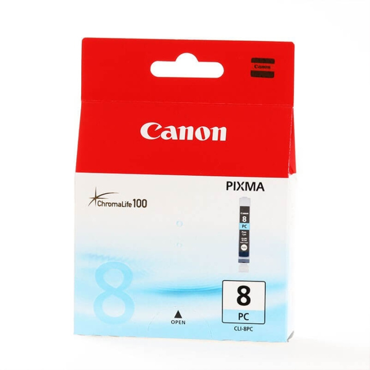 Canon Ink 0624B001 CLI-8 Photo Cyan in the group COMPUTERS & PERIPHERALS / Printers & Accessories / Ink & Toner / Ink cartridges / Canon at TP E-commerce Nordic AB (C15972)