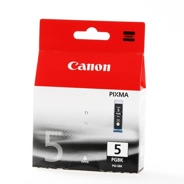 Canon Ink 0628B001 PGI-5 Black in the group COMPUTERS & PERIPHERALS / Printers & Accessories / Ink & Toner / Ink cartridges / Canon at TP E-commerce Nordic AB (C15975)