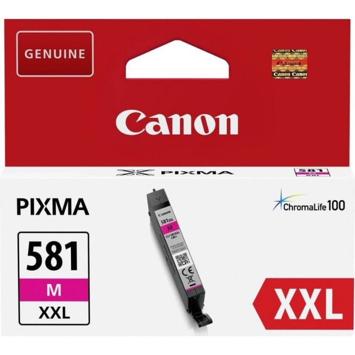 Canon Ink 1996C001 CLI-581XXL Magenta in the group COMPUTERS & PERIPHERALS / Printers & Accessories / Ink & Toner / Ink cartridges / Canon at TP E-commerce Nordic AB (C15991)
