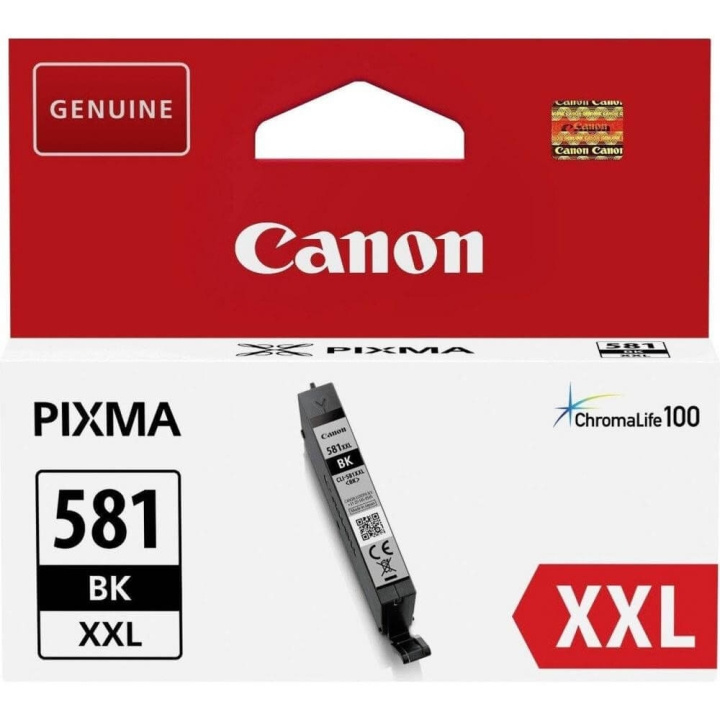 Canon Ink 1998C001 CLI-581XXL Black in the group COMPUTERS & PERIPHERALS / Printers & Accessories / Ink & Toner / Ink cartridges / Canon at TP E-commerce Nordic AB (C15993)