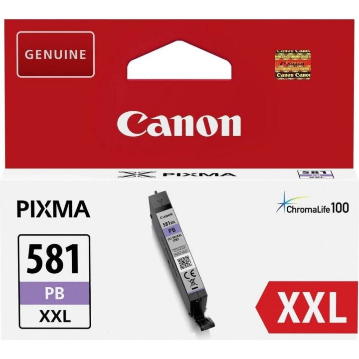 Canon Ink 1999C001 CLI-581XXL Photo Blue in the group COMPUTERS & PERIPHERALS / Printers & Accessories / Ink & Toner / Ink cartridges / Canon at TP E-commerce Nordic AB (C15995)