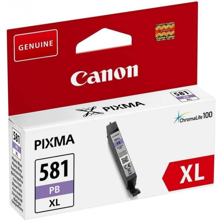 Canon Ink 2053C001 CLI-581XL Photo Blue in the group COMPUTERS & PERIPHERALS / Printers & Accessories / Ink & Toner / Ink cartridges / Canon at TP E-commerce Nordic AB (C16002)