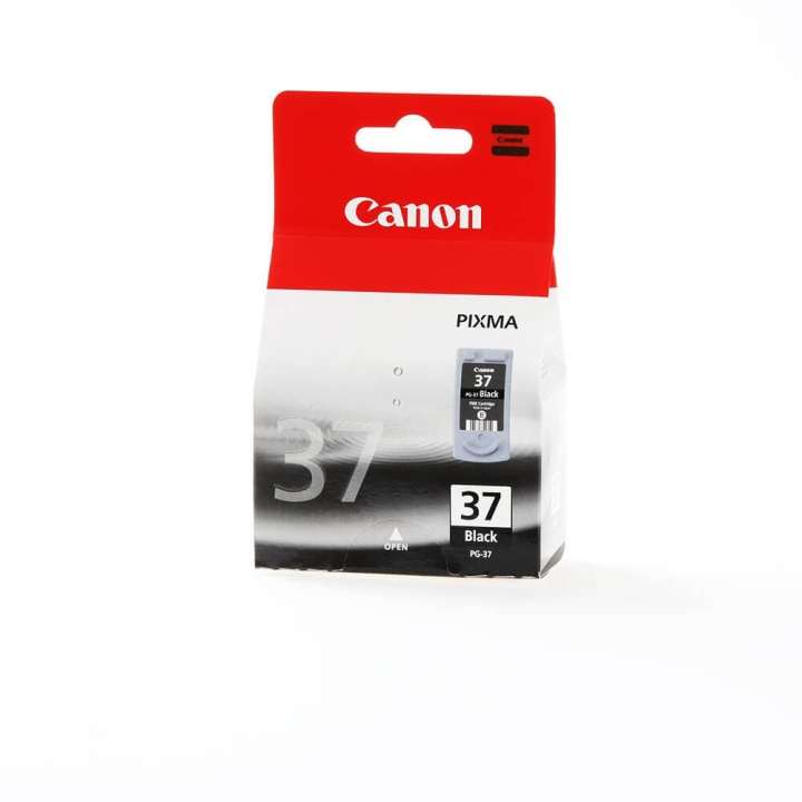 Canon Ink 2145B001 PG-37 Black in the group COMPUTERS & PERIPHERALS / Printers & Accessories / Ink & Toner / Ink cartridges / Canon at TP E-commerce Nordic AB (C16012)