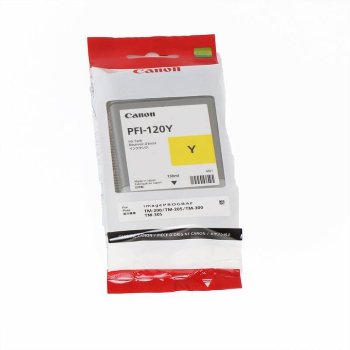 Canon Ink 2888C001 PFI-120 Yellow in the group COMPUTERS & PERIPHERALS / Printers & Accessories / Ink & Toner / Ink cartridges / Canon at TP E-commerce Nordic AB (C16028)