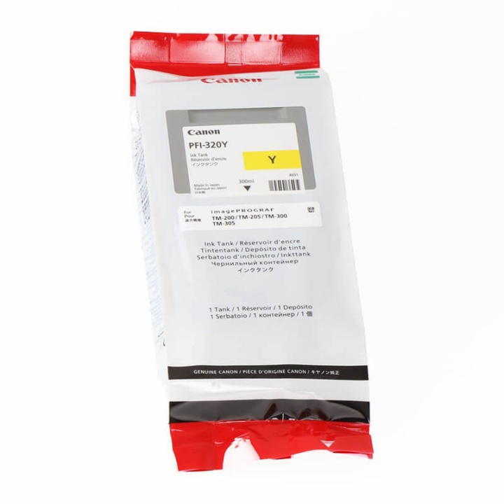 Canon Ink 2893C001 PFI-320 Yellow in the group COMPUTERS & PERIPHERALS / Printers & Accessories / Ink & Toner / Ink cartridges / Canon at TP E-commerce Nordic AB (C16033)