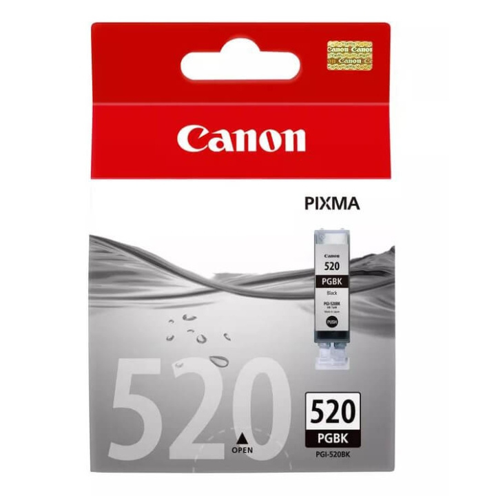 Canon Ink 2932B001 PGI-520 Black in the group COMPUTERS & PERIPHERALS / Printers & Accessories / Ink & Toner / Ink cartridges / Canon at TP E-commerce Nordic AB (C16034)