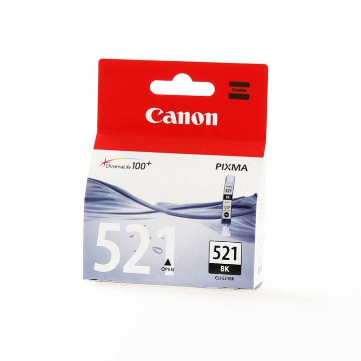 Canon Ink 2933B001 CLI-521 Black in the group COMPUTERS & PERIPHERALS / Printers & Accessories / Ink & Toner / Ink cartridges / Canon at TP E-commerce Nordic AB (C16036)