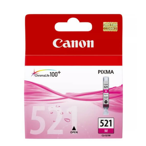Canon Ink 2935B001 CLI-521 Magenta in the group COMPUTERS & PERIPHERALS / Printers & Accessories / Ink & Toner / Ink cartridges / Canon at TP E-commerce Nordic AB (C16039)
