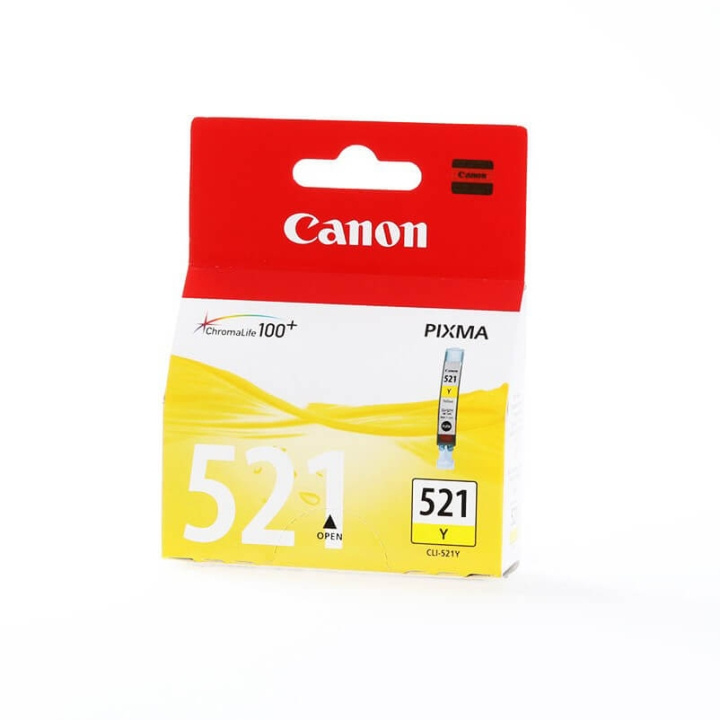 Canon Ink 2936B001 CLI-521 Yellow in the group COMPUTERS & PERIPHERALS / Printers & Accessories / Ink & Toner / Ink cartridges / Canon at TP E-commerce Nordic AB (C16040)