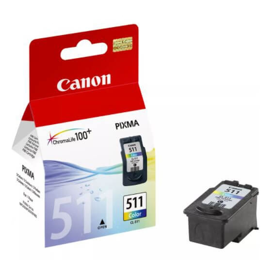Canon Ink 2972B001 CL-511 Color in the group COMPUTERS & PERIPHERALS / Printers & Accessories / Ink & Toner / Ink cartridges / Canon at TP E-commerce Nordic AB (C16046)