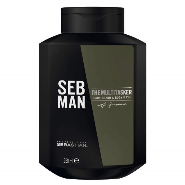 Sebastian SEB Man The Multitasker 3in1 Wash 250ml in the group BEAUTY & HEALTH / Hair & Styling / Hair care / Schampoo at TP E-commerce Nordic AB (C16132)