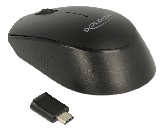 Optical 3-button mini mouse USB Type-C 2.4 GHz wireless in the group COMPUTERS & PERIPHERALS / Mice & Keyboards / Mice / Wireless at TP E-commerce Nordic AB (C16153)
