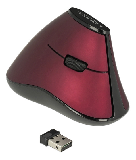 Ergonomic vertical optical 5-button mouse 2.4 GHz wireless in the group COMPUTERS & PERIPHERALS / Mice & Keyboards / Mice / Wireless at TP E-commerce Nordic AB (C16155)