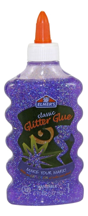 ELMER\'S Glitter Glue Purple, 177ml in the group TOYS, KIDS & BABY PRODUCTS / Toys / Crafts at TP E-commerce Nordic AB (C16167)