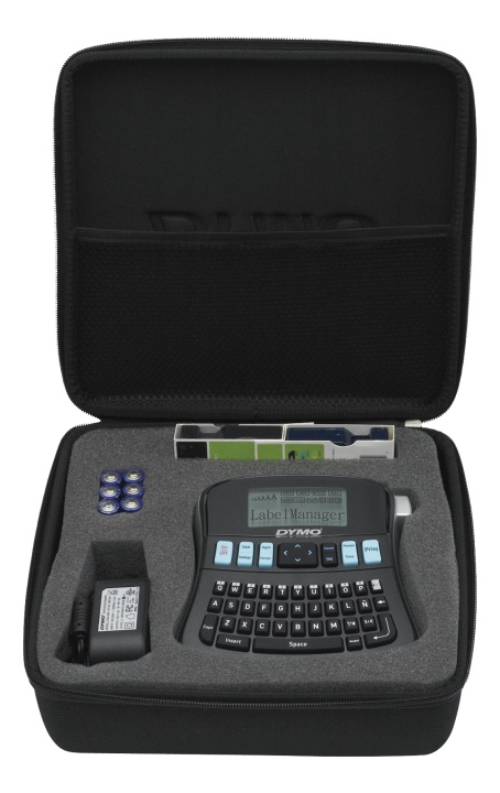 DYMO® LabelManager 210 labelmaker Kit Qwerty, Etikettsskrivare in the group COMPUTERS & PERIPHERALS / Printers & Accessories / Printers / Zebra & Lable printers at TP E-commerce Nordic AB (C16173)