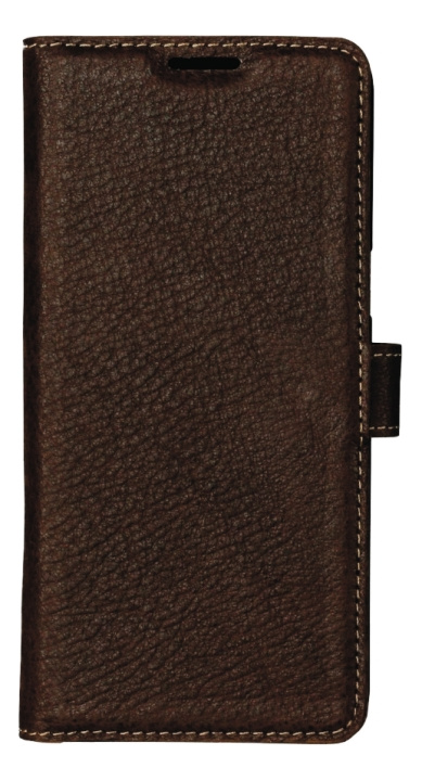 Essentials Galaxy S8 Leather Wallet 3 Cards Brown in the group SMARTPHONE & TABLETS / Phone cases / Samsung at TP E-commerce Nordic AB (C16198)