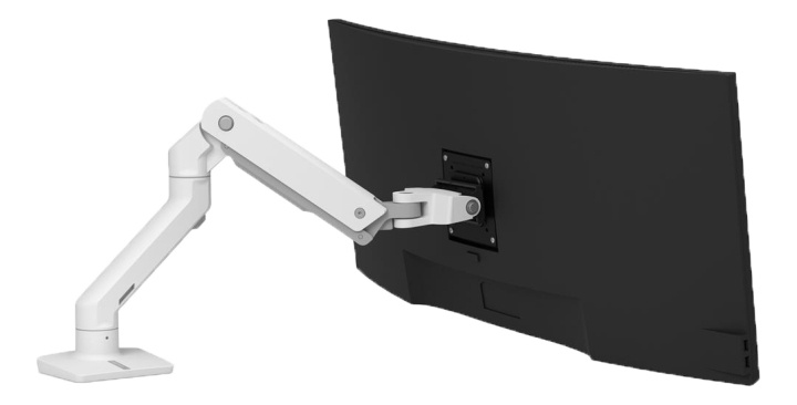 Ergotron HX Desk Monitor Arm, White in the group COMPUTERS & PERIPHERALS / Computer monitor / Monitor arms & mounts at TP E-commerce Nordic AB (C16212)