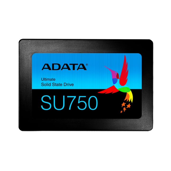 ADATA SU750 256GB SATA SSD, 3D NAND, SLC Caching, 550 MBps, black in the group COMPUTERS & PERIPHERALS / Computer components / Harddrives / SSD at TP E-commerce Nordic AB (C16247)