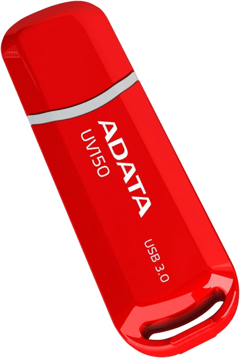 ADATA UV150 USB connector, 32GB, USB 3.0, red in the group HOME ELECTRONICS / Storage media / USB memory / USB 3.0 at TP E-commerce Nordic AB (C16265)