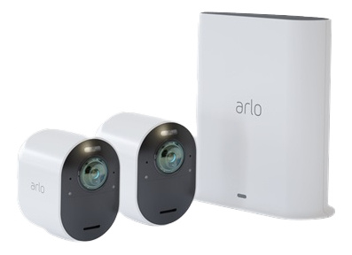 Arlo Ultra 2 Gen 5 V2 Security System Gateway + 2x Kamera in the group HOME, HOUSEHOLD & GARDEN / Alarm & Security / Security cameras / Digital (Network) / Outdoor cameras at TP E-commerce Nordic AB (C16273)