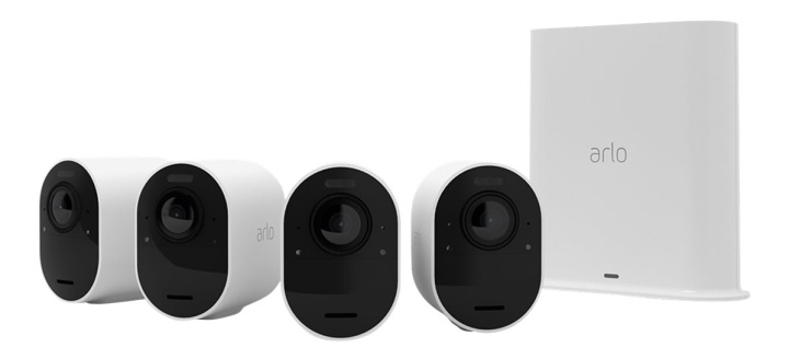 Arlo Ultra 2 Gen 5 V2 Security System Gateway + 4x Kamera in the group HOME, HOUSEHOLD & GARDEN / Alarm & Security / Security cameras / Digital (Network) / Outdoor cameras at TP E-commerce Nordic AB (C16275)