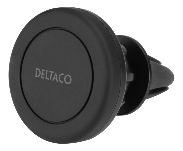 DELTACO magnetic adjustable car holder, air vent, for mobile, black in the group CAR / Car holders / Car holder smartphone at TP E-commerce Nordic AB (C16309)