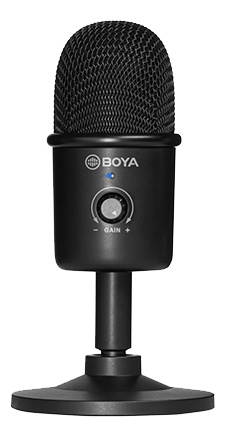 Boya Mini USB Microphone BY-CM3 black in the group COMPUTERS & PERIPHERALS / Computer accessories / Microphones at TP E-commerce Nordic AB (C16324)