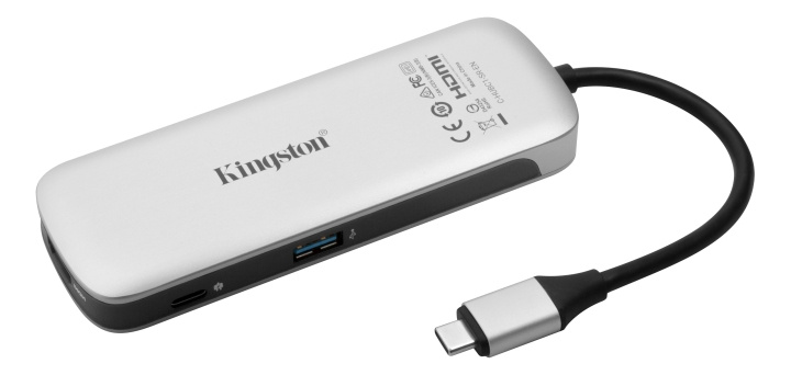 Kingston Nucleum USB-C hub/multiport docking station in the group COMPUTERS & PERIPHERALS / Laptops & accessories / Docking station at TP E-commerce Nordic AB (C16573)