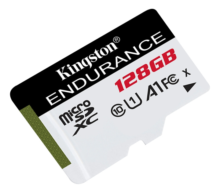 Kingston 128GB microSDXC Endurance 95R/45W C10 A1 UHS-I Card Only in the group HOME ELECTRONICS / Storage media / Memory cards / MicroSD/HC/XC at TP E-commerce Nordic AB (C16594)