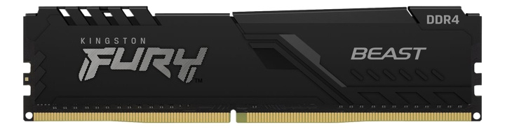 Kingston 8GB 2666MHz DDR4 CL16 DIMM FURY Beast Black in the group COMPUTERS & PERIPHERALS / Computer components / RAM memory / DDR4 at TP E-commerce Nordic AB (C16705)