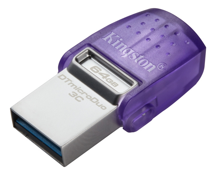 Kingston 64GB DataTraveler microDuo 3C in the group HOME ELECTRONICS / Storage media / USB memory / USB 3.2 at TP E-commerce Nordic AB (C16924)