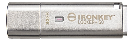 Kingston 32GB IKLP50 AES USB, w/256bit in the group HOME ELECTRONICS / Storage media / USB memory / USB 3.2 at TP E-commerce Nordic AB (C16932)