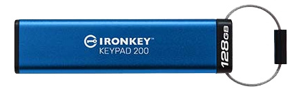 Kingston 128GB IronKey Keypad 200, FIPS 140-3 Lvl 3 (Pending) AES-256 in the group HOME ELECTRONICS / Storage media / USB memory / USB 3.2 at TP E-commerce Nordic AB (C16946)